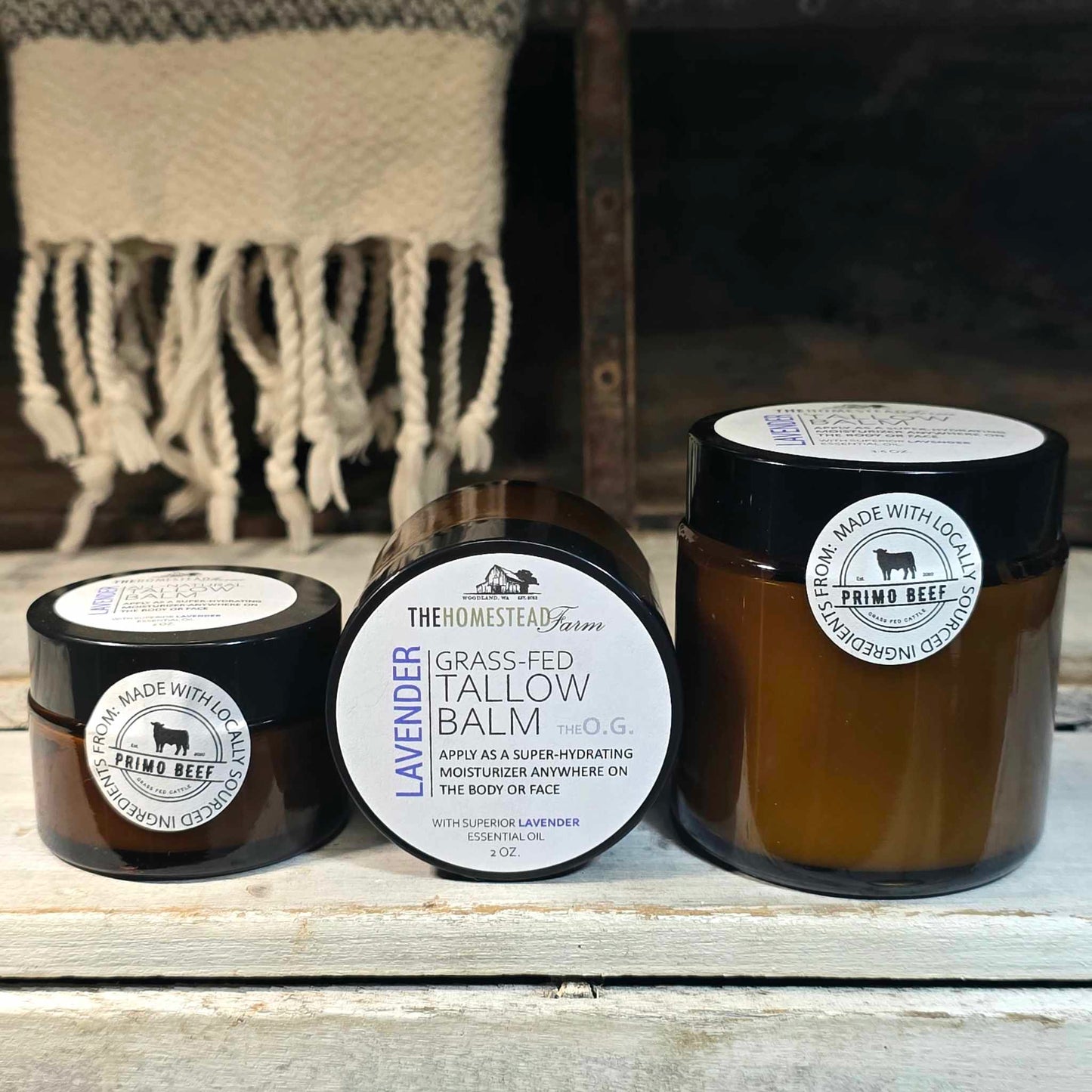 Grass Fed "OG" Tallow Balm