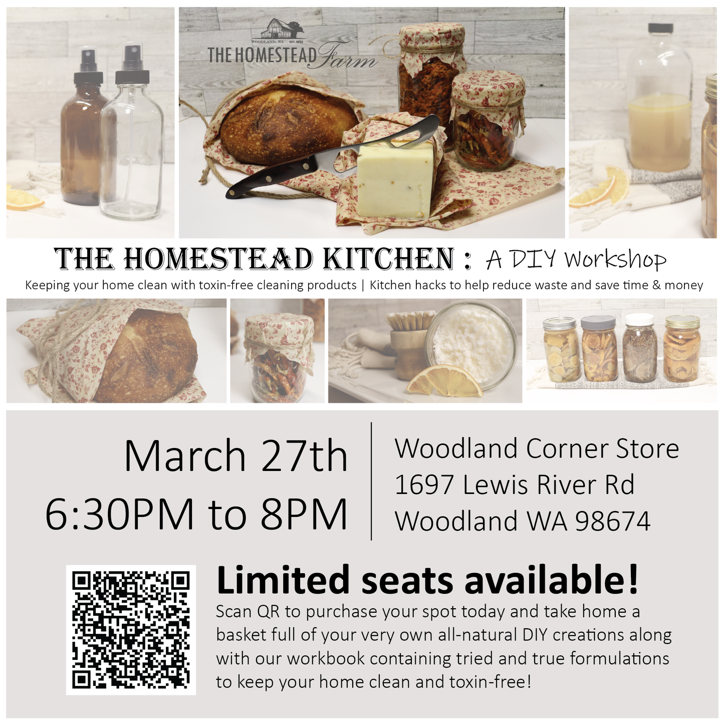 The Homestead Kitchen - DIY Workshop Woodland Corner Store