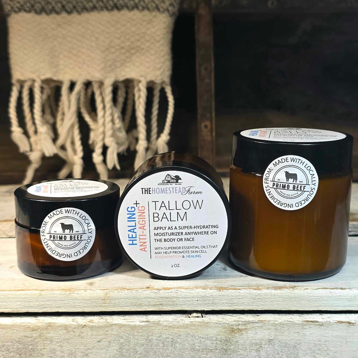 Grass Fed "OG" Tallow Balm