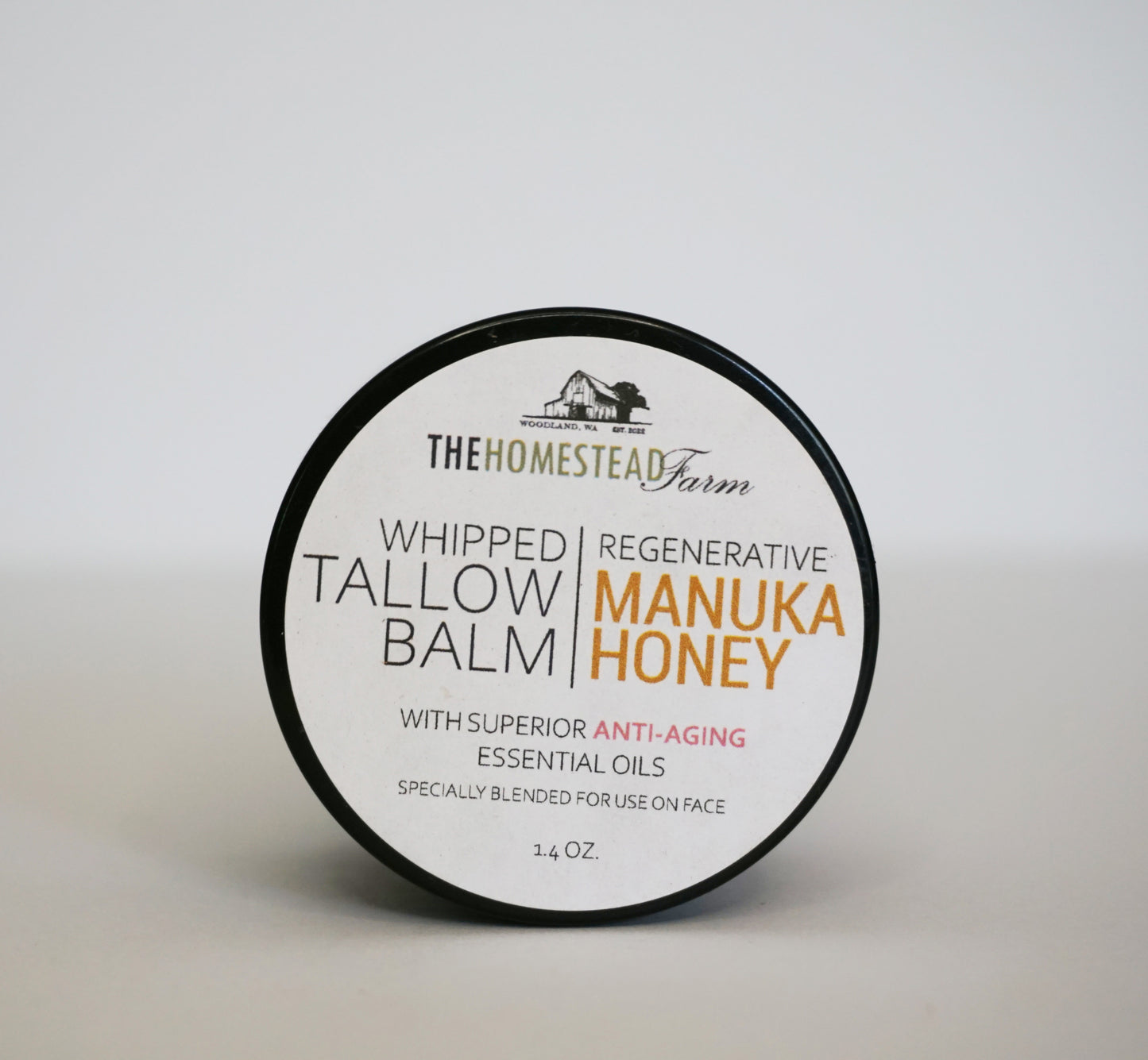 Grass Fed Manuka Honey Whipped Tallow Balm
