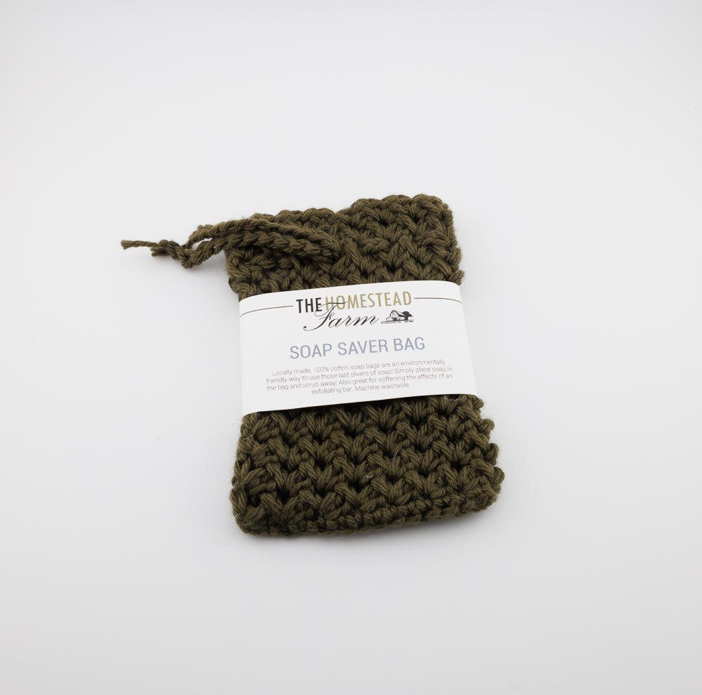 100% Cotton Soap Saver Bag