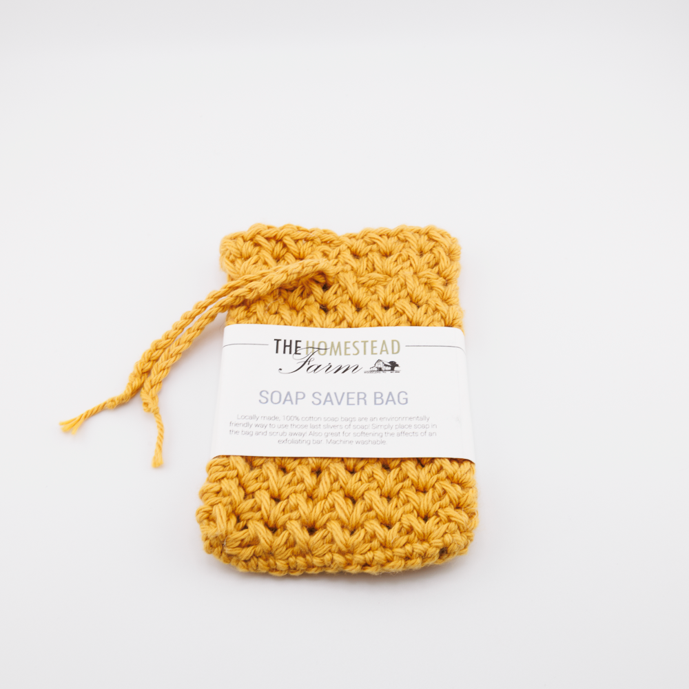 100% Cotton Soap Saver Bag