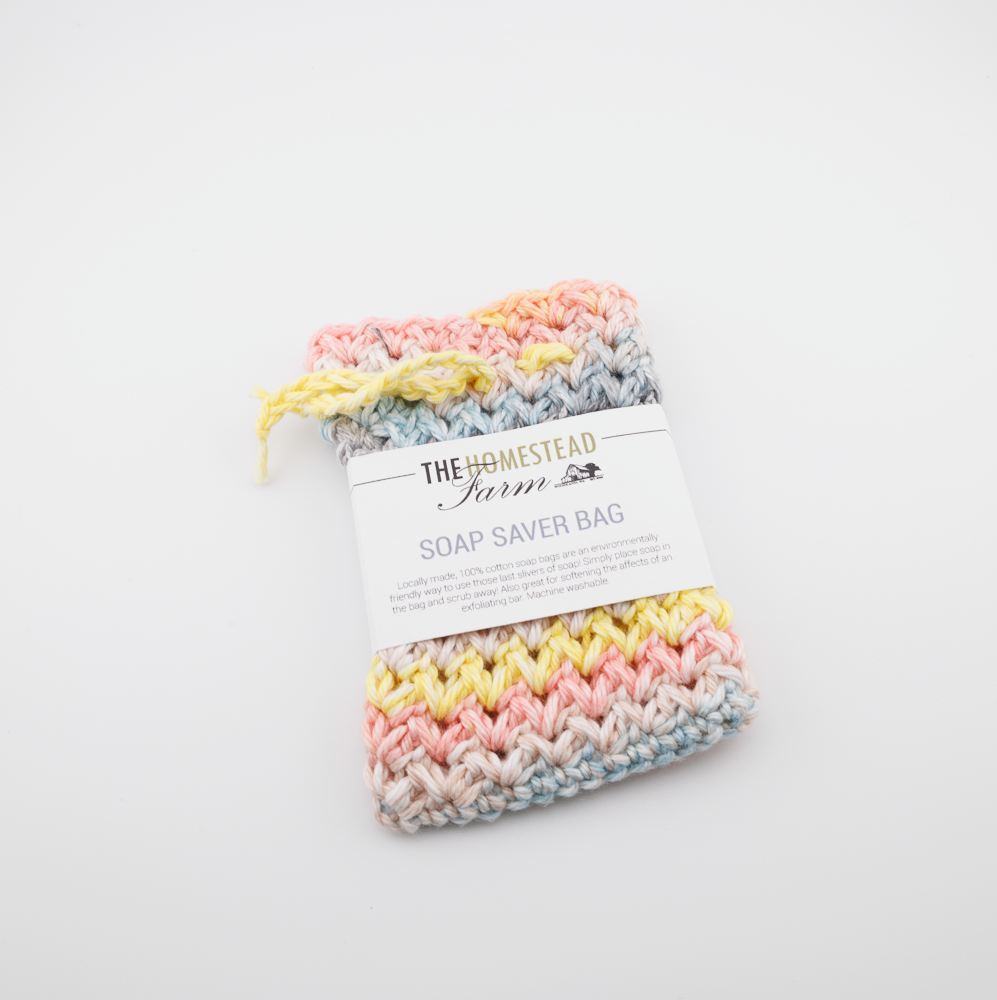 100% Cotton Soap Saver Bag