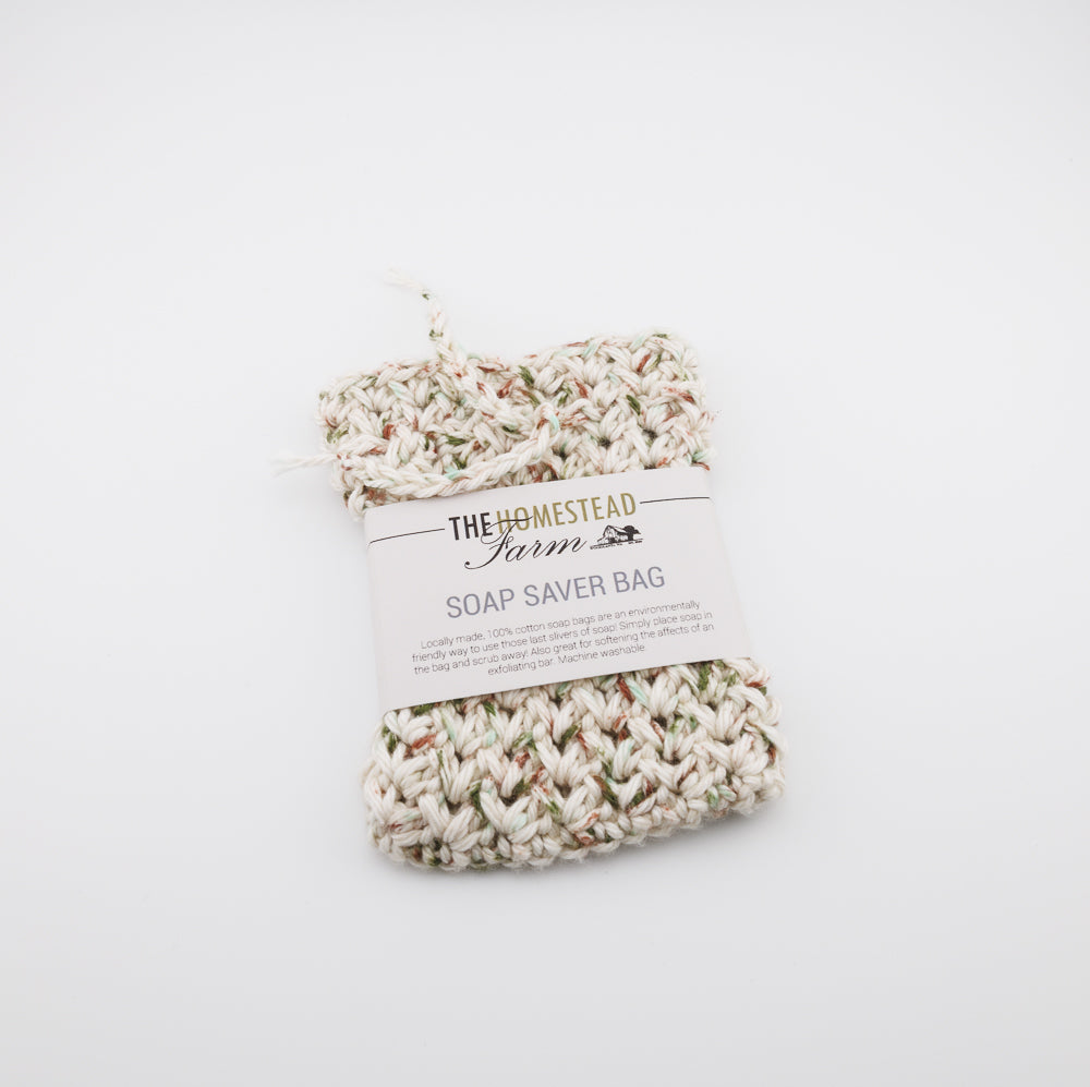 100% Cotton Soap Saver Bag